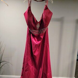 Aurora Prom 9703 Size 28 Fuchsia